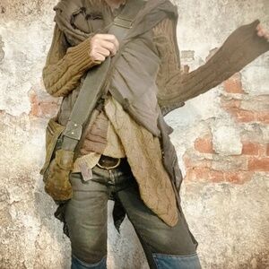 pieced apocalyptic sweater